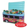Beistle Inflatable Hippie Bus Cooler, 13.5"L x 24"W, (1/Pkg) Multicolored - 4 of 4