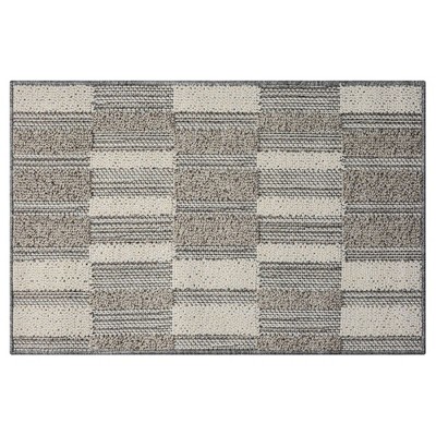 Obeetee Resort Boxes Flatweave Contemporary Indoor/Outdoor Area Rug