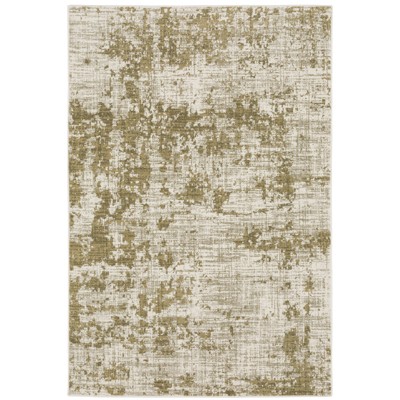 Oriental Weavers Venice 539W8 Beige/ Gold Indoor Area Rug - 3'10" x 5'5"