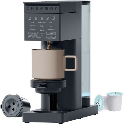Chefman Caffeinator Single Serve Coffee Maker, 48 oz. Reservoir