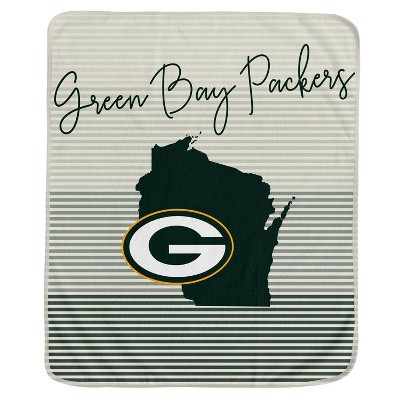 NFL Green Bay Packers Ultra Fleece State Stripe Blanket