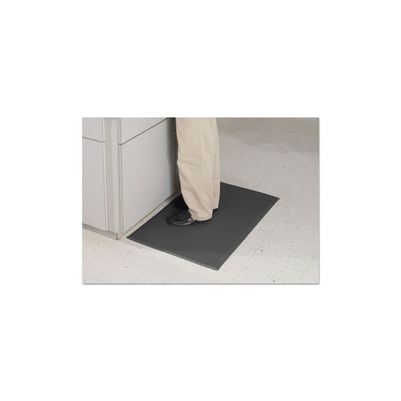 Guardian Air Step Antifatigue Mat, Polypropylene, 24 x 36, Black, 2 of 8