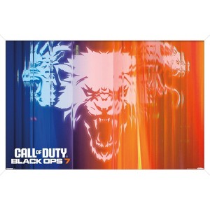 Trends International Call of Duty: Black Ops 7 (2025) - Vault Edition Key Art Landscape Framed Wall Poster Prints - 1 of 4