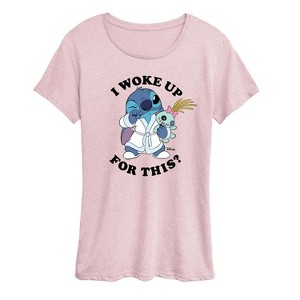 Women's - Disney - Woke Up Short Sleeve Graphic T-Shirt - 1 of 3
