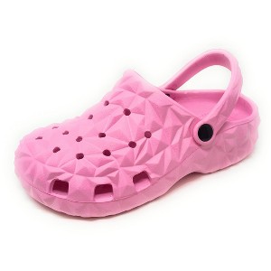 JEFFRICO Breathable Clogs for Kids Girls Garden Shoes Swim Beach Comfort Clog - 1 of 4