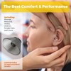 MEDca Hearing Aid Standard Receiver Tulip Domes Compatible with GN Resound Sure Fit, Universal Invisible Tip Replacement Ear Domes for BTE PSAP - 3 of 4