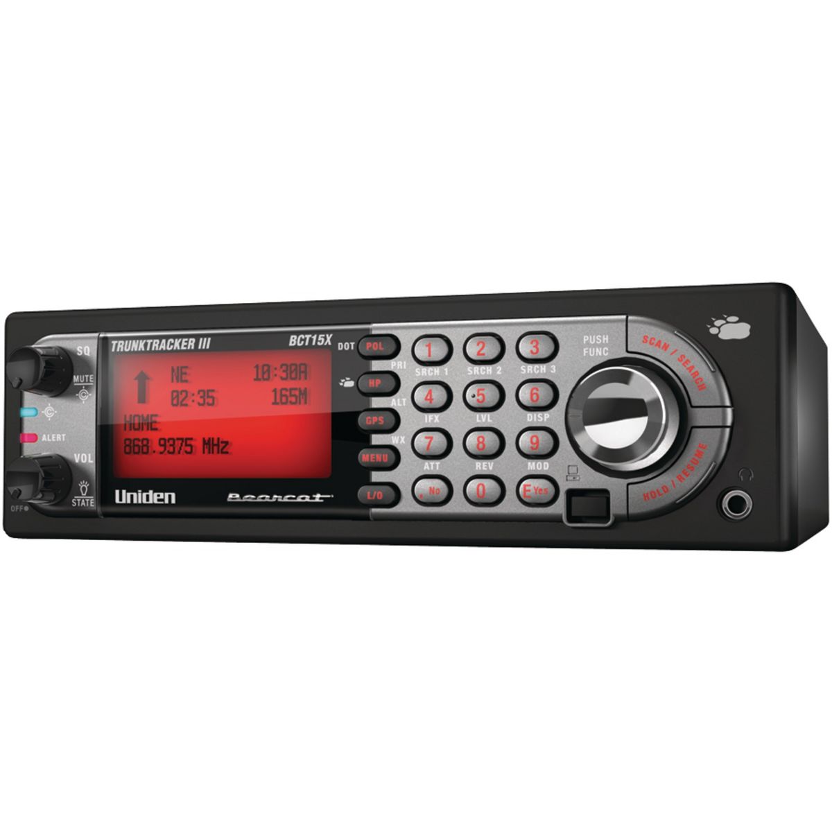 Uniden® Bearcat® Analog Scanner with BearTracker® Warning System