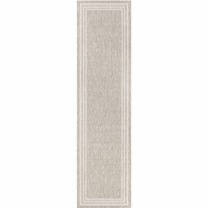 Hauteloom Burradoo Bordered Beige Rug - 1 of 4