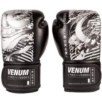Venum Elite Hook And Loop Boxing Gloves - Black/dark Camo : Target