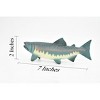 Collectible Wildlife Gifts | Salmon Toy, King, Chinook, Fish,  Realistic Rubber Figure, Model, Animal, Hand Painted Figurines,   7"    CH037 BB75 - 2 of 4