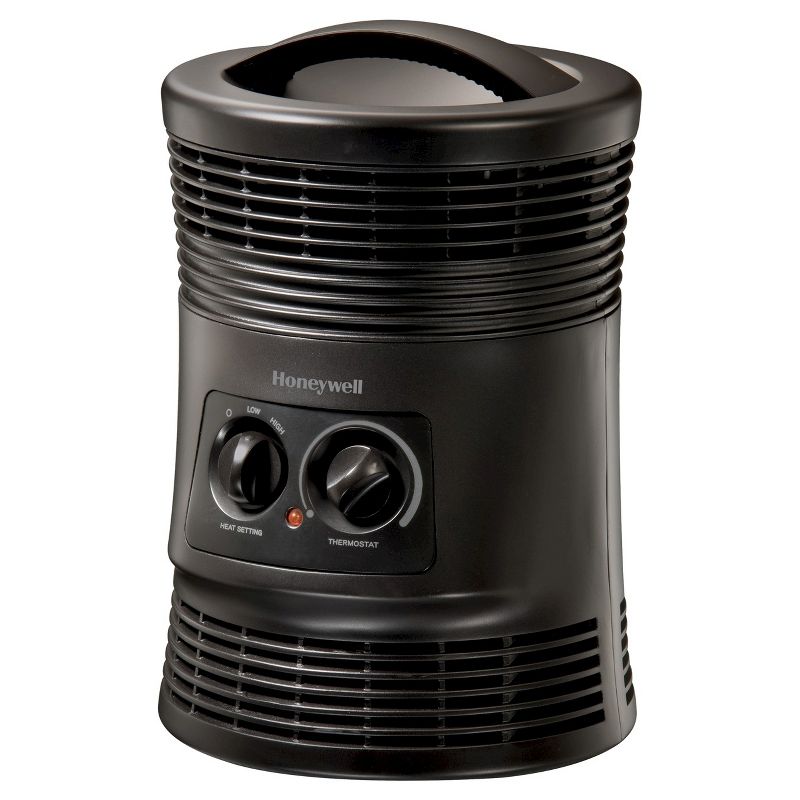 Honeywell HHF360B 1500W 360˚ Surround Indoor Heater Black, 1 of 16
