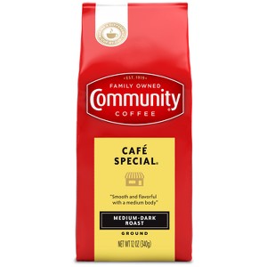 Community Coffee Cafe Special Medium Dark Roast Ground Coffee - 1 of 3