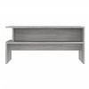 vidaXL Modern Gray Sonoma Engineered Wood Coffee Table with Sturdy Tabletop & Ample Storage - 4 of 4