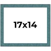 PosterPalooza | Simple Blue Picture Frame - UV Acrylic, Backing Board, Hanging Hardware Included - 2 of 4