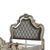 Acme Furniture Queen 92" Dresden Synthetic Leather Bed Vintage Bone White Finish - 2 of 4