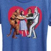 Women's - Wizard of Oz - Dorothy Tin Man Cowardly Lion and Scarecrow Heart Short Sleeve Graphic T-Shirt - 2 of 4