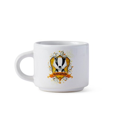 Seven20 Harry Potter Hogwarts House Hufflepuff Ceramic Mini Mug - 2.67”L x 2”H