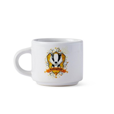 Seven20 Harry Potter Hogwarts House Hufflepuff Ceramic Mini Mug - 2.67”L x  2”H