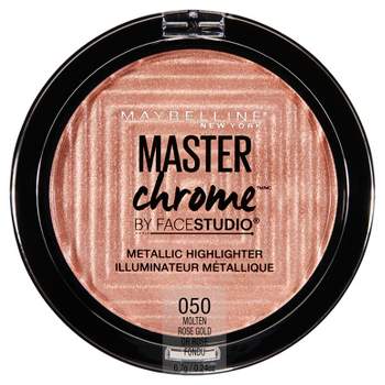Maybelline Facestudio Master Chrome Metallic Highlighter Molten Rose Gold- 0.24oz