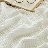 Attop All-Season Breathable Gauze Cotton Throw Blanket - 50"x70" Large Size, Soft Lightweight for Couch & Bed - 2 of 4