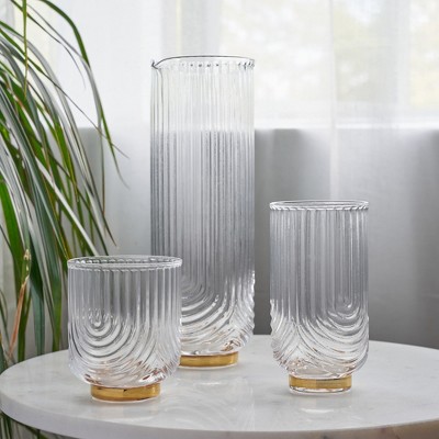 Gatsby Gold-Plated Highball Glasses Set of 2