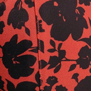 red floral