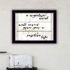 "Positive Life" by Cindy Jacobs, Ready to Hang Framed Print, Black Frame - 3 of 4
