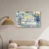 Art Remedy Golden Henri Edmond Cross - Garden at Saint Clair Impresionism Landscape Wall Art, 36" x 24", Silver Frame - 2 of 4