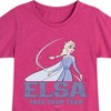Girls' - Frozen 2 - Elsa Face Your Fear Fitted Short Sleeve Graphic T-Shirt - 2 of 4