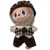 Doll Clothes Superstore Dapper in Brown: 4-Piece Shirt, Tie, Shorts & Hat Set for 17.5 cm Labubu Dolls - 2 of 4