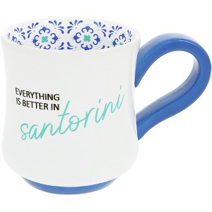 Pavilion Gift Company - Santorini - 16 oz Mug - Drinkware - 1 of 4