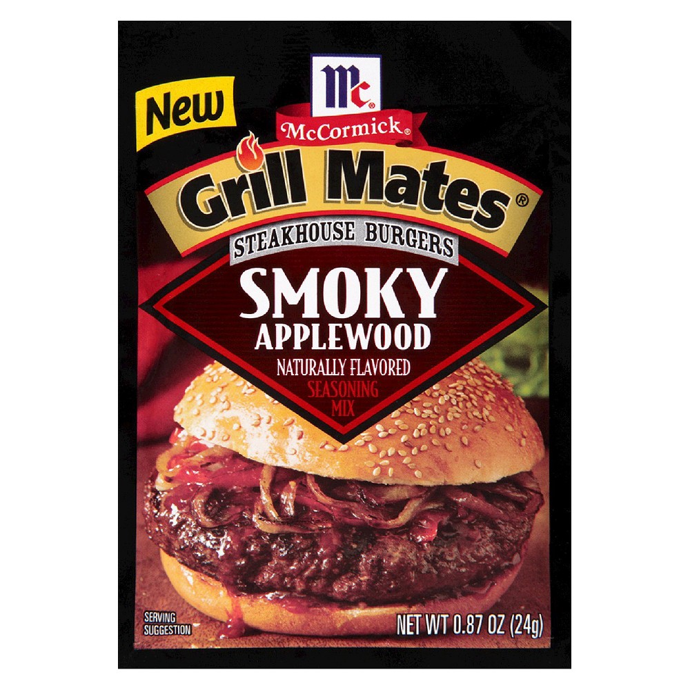 UPC 052100022635 product image for McCormick Grill Mates Smoky Applewood Seasoning Mix 0.87 oz | upcitemdb.com