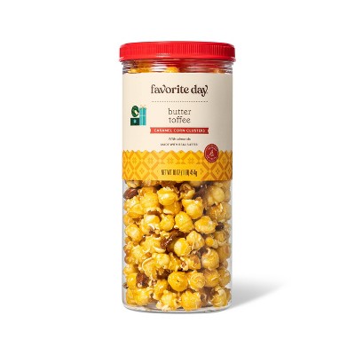 Holiday Butter Toffee Caramel Corn Clusters - 16oz - Favorite Day™