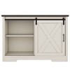 Kumasinova Rustic 3 Drawer Dresser with a Door Cabinet,Bar Chest,Dining Sideboard for Kitchen,Modern Chest of Drawers,Dining Room Furniture - 4 of 4