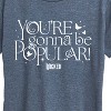 Women's - Wicked - You're Gonna Be Popular Short Sleeve Graphic T-Shirt - 2 of 4