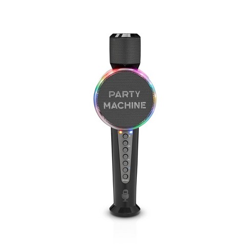 PARTY PARTYBTMIC2BK - Microphone enceinte bluetooth et karaoke 15W Noir