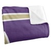 Albion College Primary Logo Silky Touch Blanket White 50x60 - 3 of 4