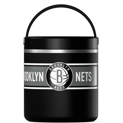 Nba X Hydrapeak Officially Licensed Brooklyn Nets 25 Oz Food Jar Wide