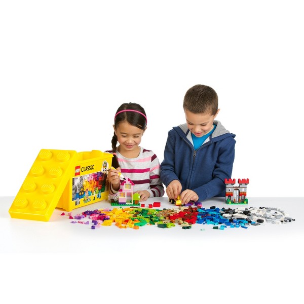 LEGO Classic Caja Grande de Ladrillos Creativos Construye tus Propios Juguetes Creativos, Kit de Construcción para Niños 10698 3