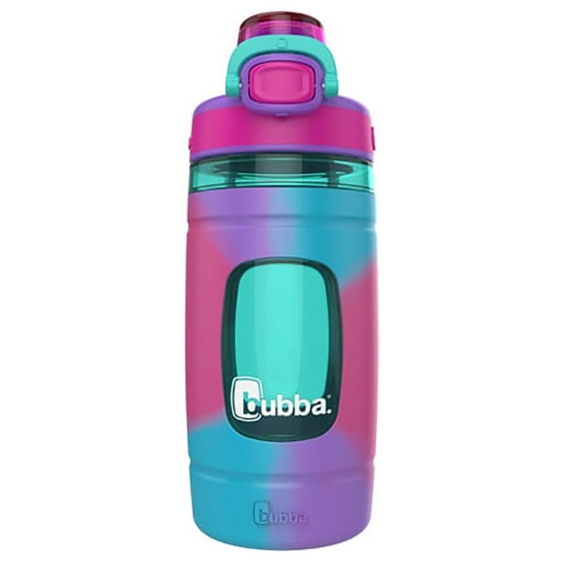 Bubba Kid's 16 oz. Flo Refresh Plastic Water Bottle with Silicone Sleeve, 1 of 2