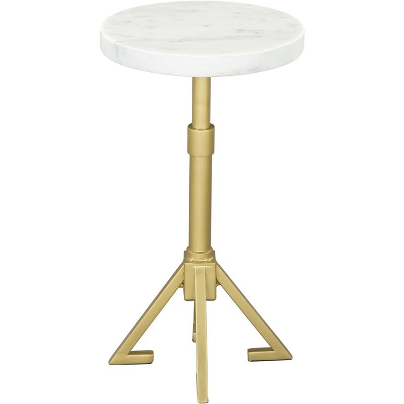 Augustus Side Table Marble White - ZM Home, 5 of 13