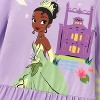 PATPAT Disney Princess Frozen Toddler Girls Clothes: Ruffle Sleeve Sweatshirts and Leggings Summer Coordinate Outfit - 4 of 4