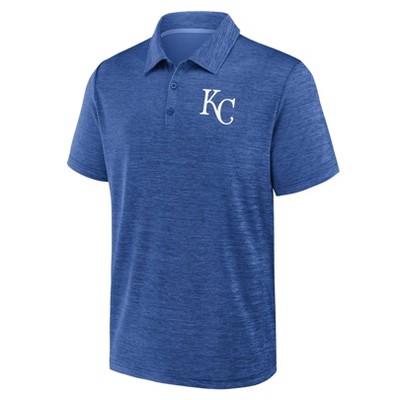 MLB Kansas City Royals Men's Heather Polo T-Shirt