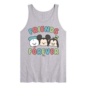 Men's - Disney - Friends Forever Graphic Tank Top - 1 of 1