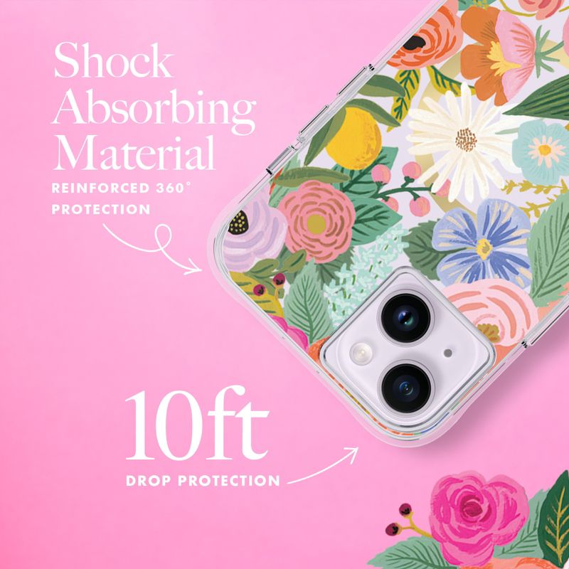 Rifle Paper Co. Apple iPhone 14 Plus MagSafe Compatible Floral Case, 5 of 9