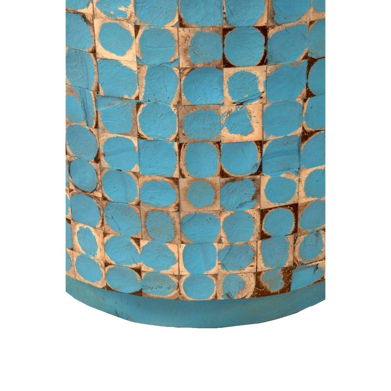 Mila Accent Table Blue - East at Main, 6 of 8