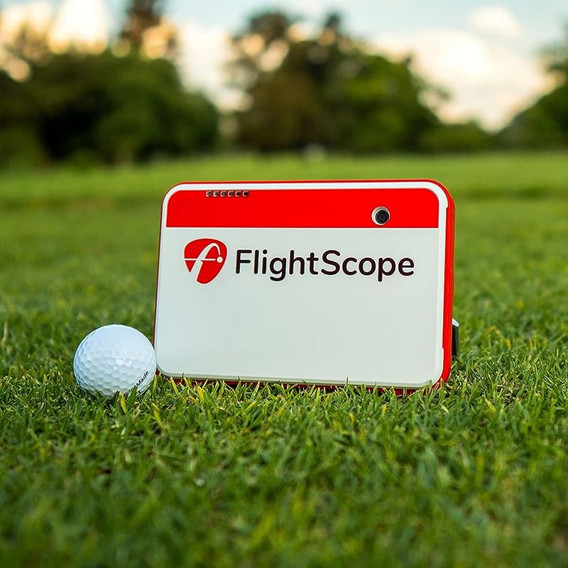 FlightScope Mevo+  Portable Golf Launch Monitor and Simulator | 20+ Full Swing and Short Game Data Parameters, 10 E6 Courses and 17 Practice Ranges, 6 of 11