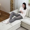 Kinsuite 6-Seat Sectional Sofa - 117" L Modern Couch with 2 Ottomans, Beige - 3 of 4