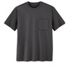 Collections Etc Men's Patch Pocket Crew Neck Short Sleeve T-Shirt - 4 of 4