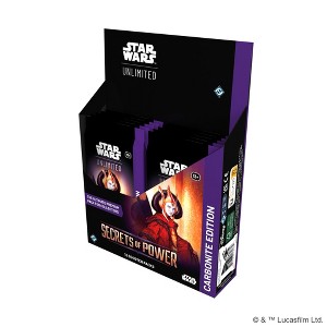 Asmodee Star Wars: Unlimited TCG Secrets of Power Carbonite Edition Booster Display - 12 Premium Booster Packs with Exclusive Variants, Ages 12+, 2+ - 1 of 1